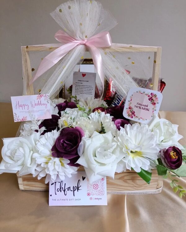 Flowers Gift Basket