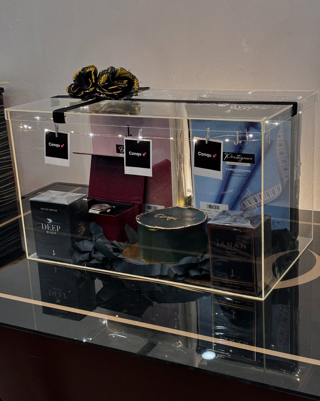 Acrylic Gift Box for Men